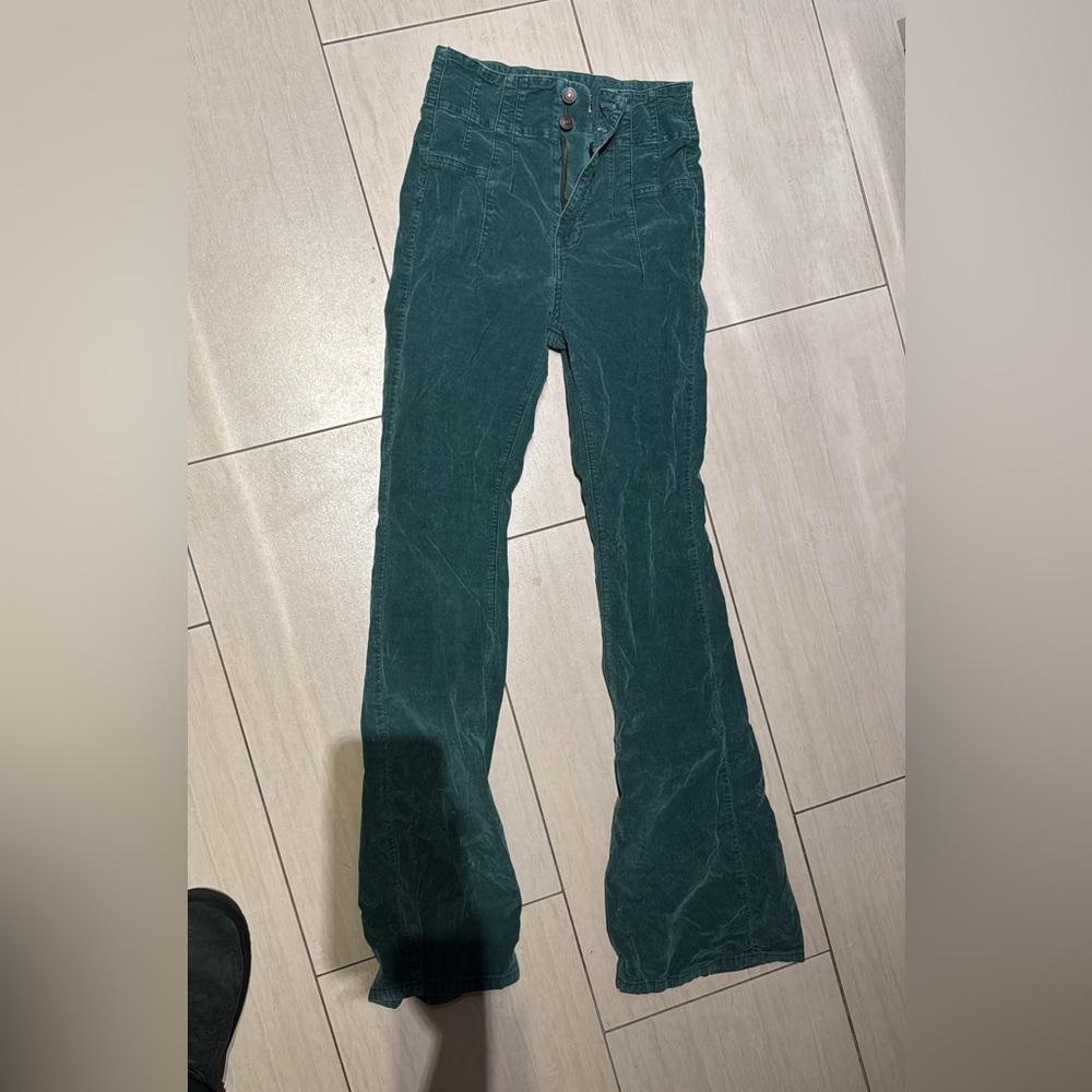 Free people hunter green pant